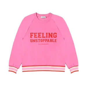 Lola Casademunt Artículos Solidarios | Sudaderas<Sudadera Solidaria Feeling Unstoppable ROSA