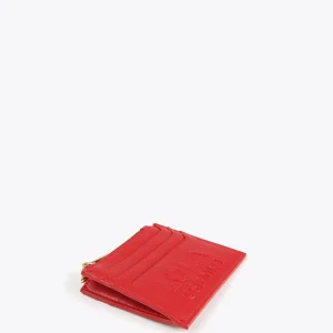 Lola Casademunt Accesorios | Bolsos<Tarjetero con logo en relieve. FUCSIA