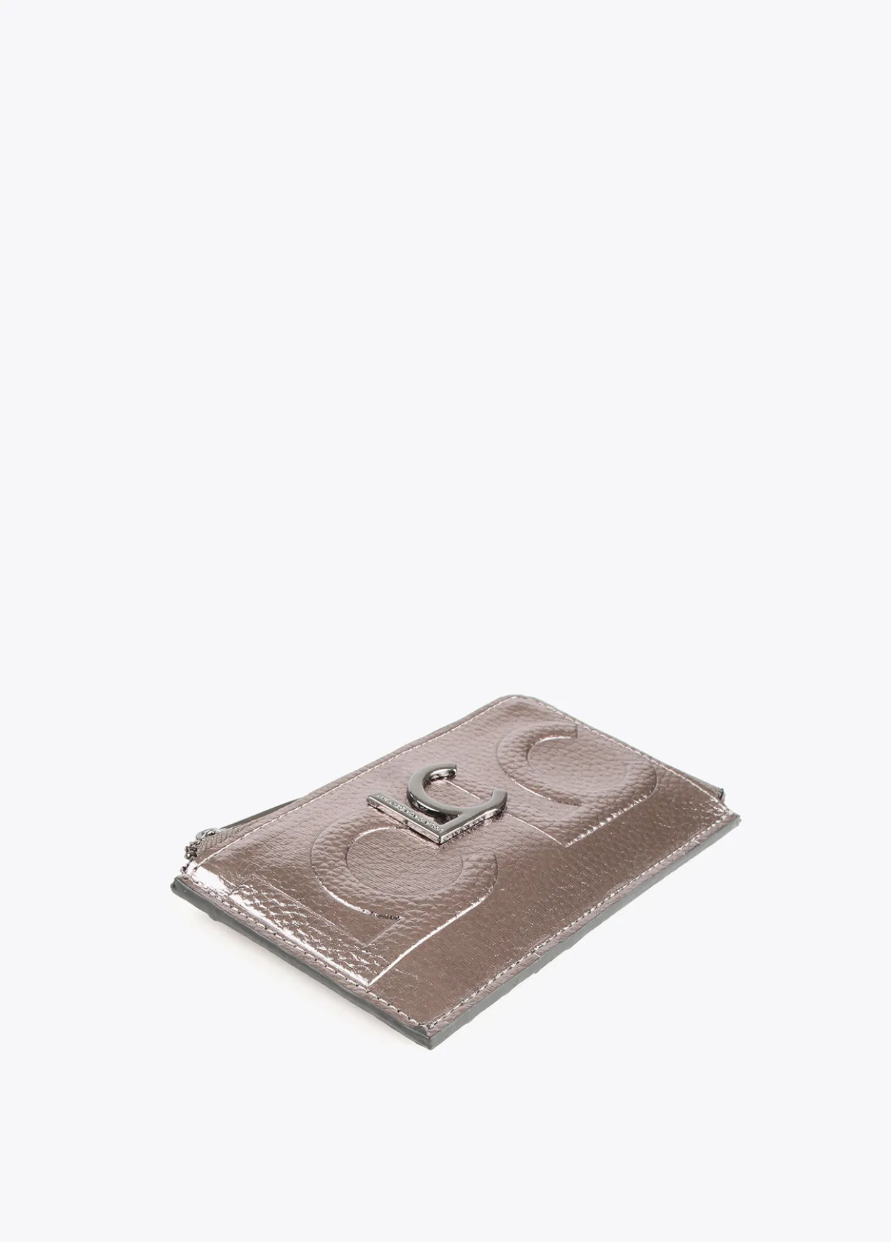 tarjetero_metalizado_1-4.webp Lola Casademunt Accesorios | Bolsos<Tarjetero metalizado DORADO