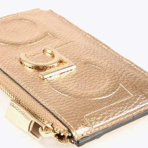 Lola Casademunt Accesorios | Bolsos<Tarjetero metalizado DORADO