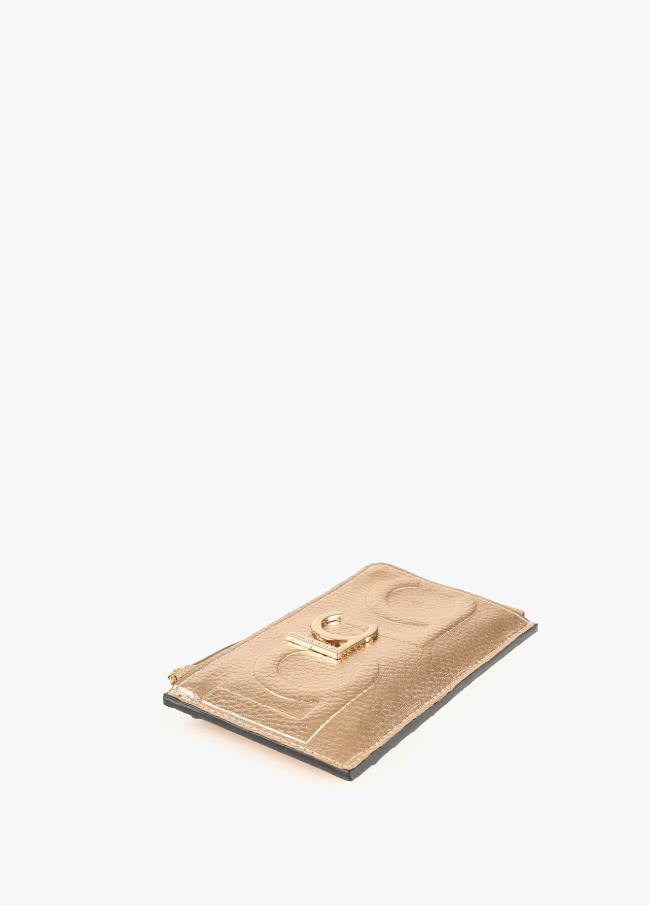tarjetero_metalizado_3-3.webp Lola Casademunt Accesorios | Bolsos<Tarjetero metalizado DORADO