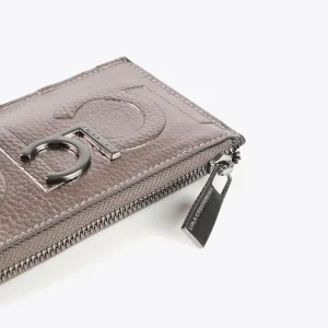 Lola Casademunt Accesorios | Bolsos<Tarjetero metalizado DORADO