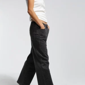 Lola Casademunt Pantalones<Tejano detalle strass TEJANOGRIS