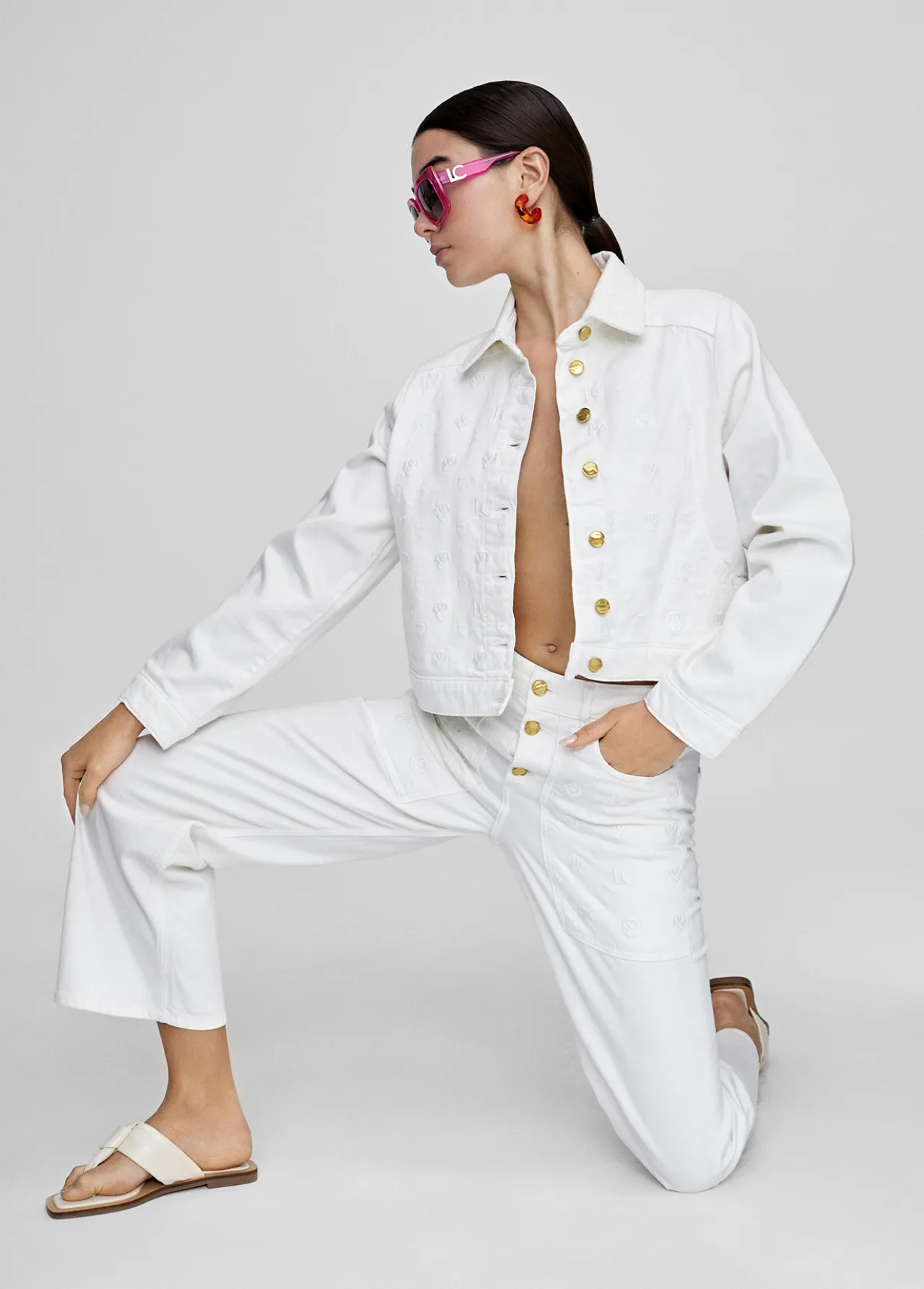 tejano_grabado_2.webp Lola Casademunt Pantalones<Tejano grabado BLANCO