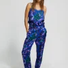 Lola Casademunt Animal Print | Camisetas Y Tops<Top animal print AZUL-NEGRO