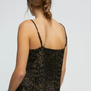 Lola Casademunt Animal Print | Camisetas Y Tops<Top animal print NEGRO-VERDE