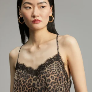 Lola Casademunt Animal Print | Camisetas Y Tops<Top animal print MARRON-NEGRO