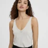 Lola Casademunt Camisetas Y Tops | Punto<Top basico de punto NEGRO