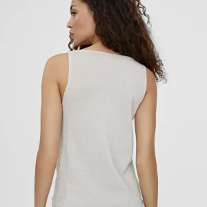 Lola Casademunt Camisetas Y Tops | Punto<Top basico de punto NEGRO