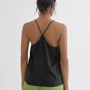Lola Casademunt Camisetas Y Tops<Top de escote pico CRUDO