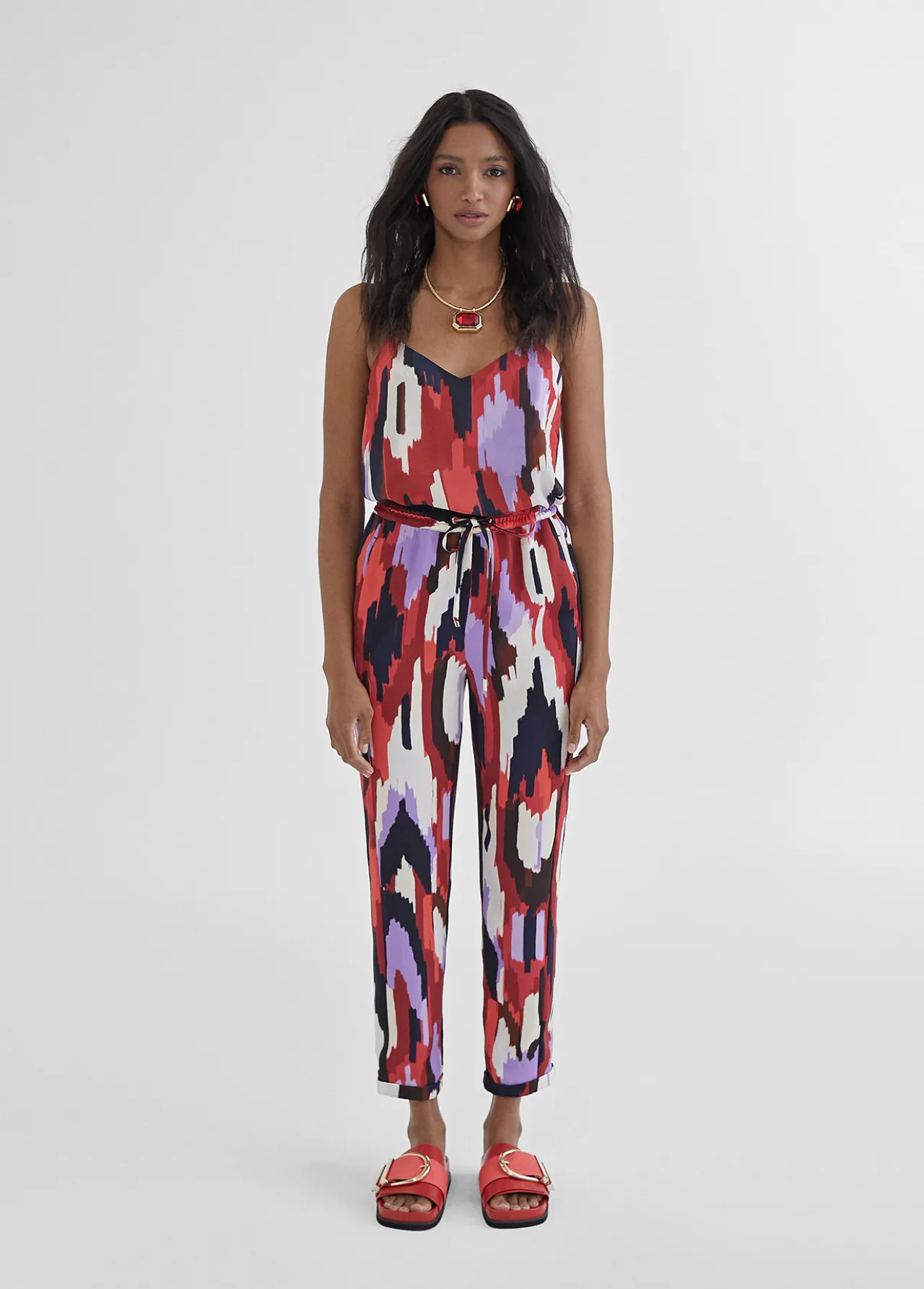 top_estampado_2.webp Lola Casademunt Camisetas Y Tops<Top estampado LILA-ROJO