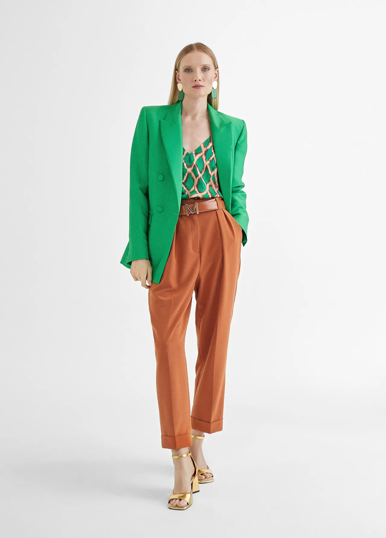 top_estampado_4-1.webp Lola Casademunt Camisetas Y Tops<Top estampado VERDE-MARRON