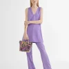 Lola Casademunt Camisetas Y Tops | Camisas Y Blusas<Top largo con aberturas CRUDO
