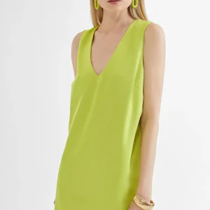 Lola Casademunt Camisetas Y Tops | Camisas Y Blusas<Top largo con aberturas CRUDO