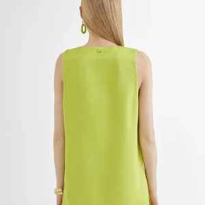 Lola Casademunt Camisetas Y Tops | Camisas Y Blusas<Top largo con aberturas CRUDO