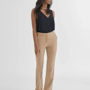 Lola Casademunt Camisetas Y Tops<Top cuello pico NEGRO