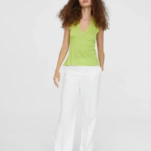 Lola Casademunt Camisetas Y Tops | Punto<Top punto color liso NARANJA