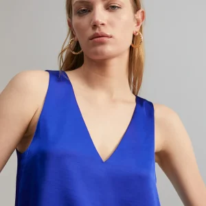 Lola Casademunt Camisetas Y Tops<Top tirantes AZULELECTRICO