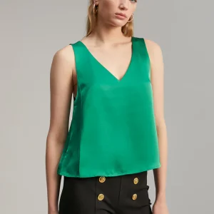 Lola Casademunt Camisetas Y Tops<Top tirantes AZULELECTRICO