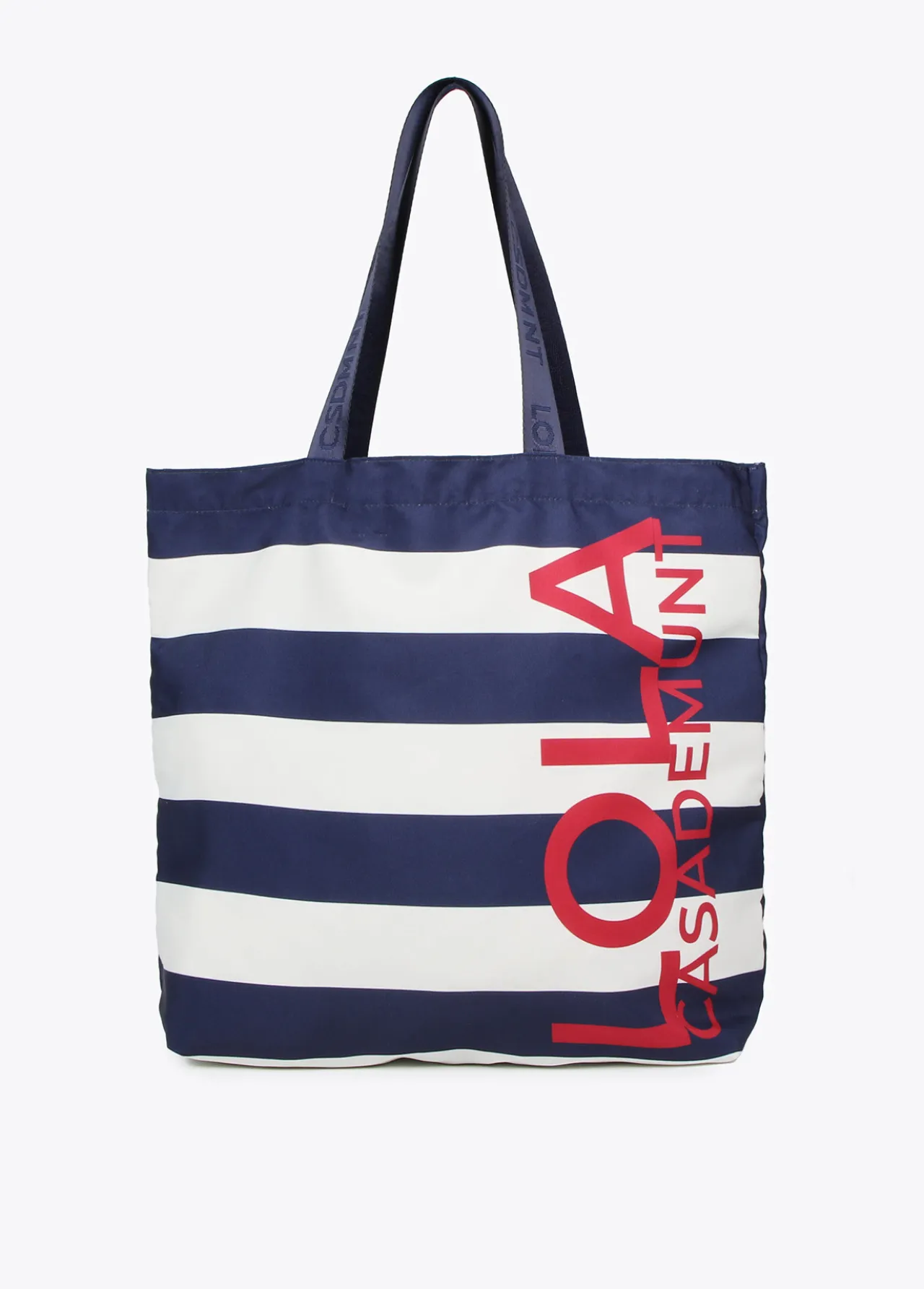 tote_bag_de_color_azul_american_magic__lola_casademunt_1.webp Lola Casademunt Bolsos Grandes<Tote bag de color azul American Magic - Lola Casademunt AZUL-ROJO