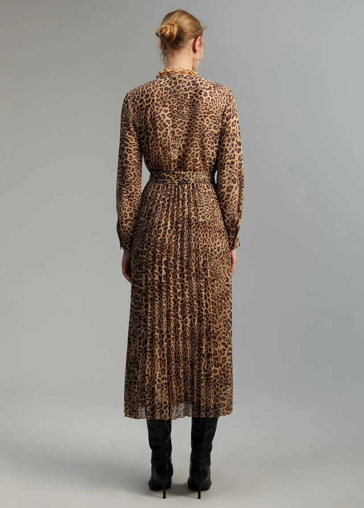 vestido_animal_print_3.webp Lola Casademunt Animal Print | Vestidos Y Faldas<Vestido animal print MARRON-NEGRO
