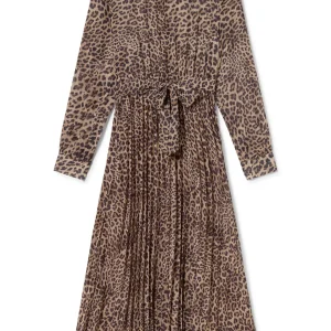 Lola Casademunt Animal Print | Vestidos Y Faldas<Vestido animal print MARRON-NEGRO