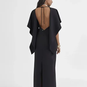 Lola Casademunt Vestidos Y Faldas<Vestido capa NEGRO