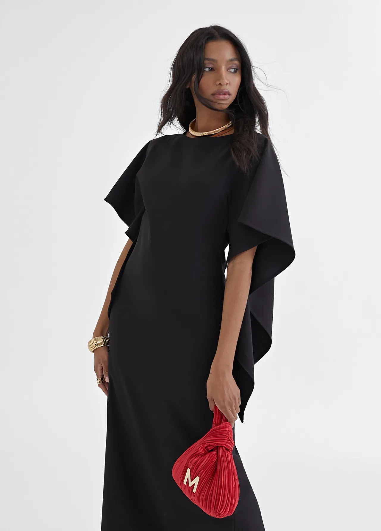 vestido_capa_3.webp Lola Casademunt Vestidos Y Faldas<Vestido capa NEGRO