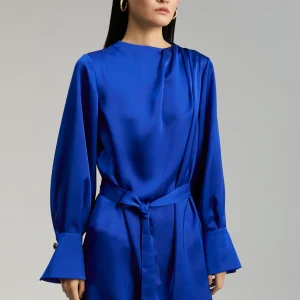 Lola Casademunt Vestidos Y Faldas<Vestido corto satinado ROJO
