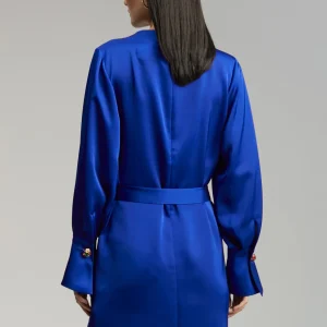 Lola Casademunt Vestidos Y Faldas<Vestido corto satinado ROJO
