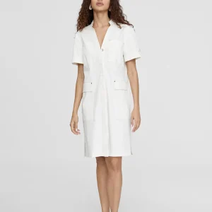 Lola Casademunt Vestidos Y Faldas<Vestido corto tipo cargo OFFWHITE