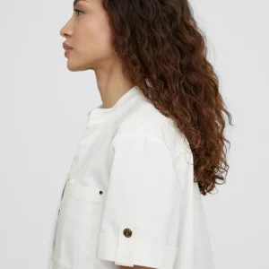 Lola Casademunt Vestidos Y Faldas<Vestido corto tipo cargo OFFWHITE