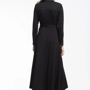 Lola Casademunt Vestidos Y Faldas<Vestido detalle eyelets NEGRO