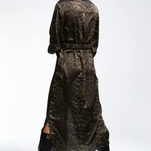 Lola Casademunt Animal Print | Vestidos Y Faldas<Vestido estampado animal print NEGRO-VERDE