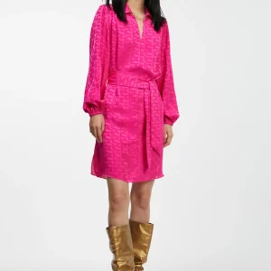Lola Casademunt Vestidos Y Faldas<Vestido estampado logo NEGRO