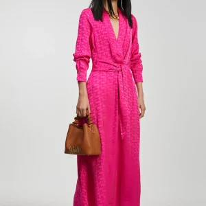 Lola Casademunt Vestidos Y Faldas<Vestido estampado logo NARANJA-NARANJA