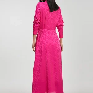 Lola Casademunt Vestidos Y Faldas<Vestido estampado logo NARANJA-NARANJA