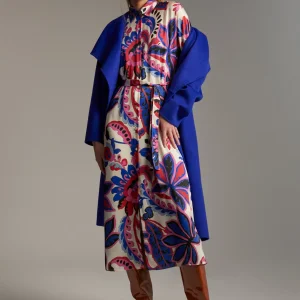 Lola Casademunt Vestidos Y Faldas<Vestido estampado paisley ROSA-MULTICOLOR