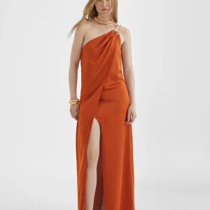 Lola Casademunt Vestidos Y Faldas<Vestido largo asimétrico TOFFEE