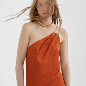 Lola Casademunt Vestidos Y Faldas<Vestido largo asimétrico TOFFEE