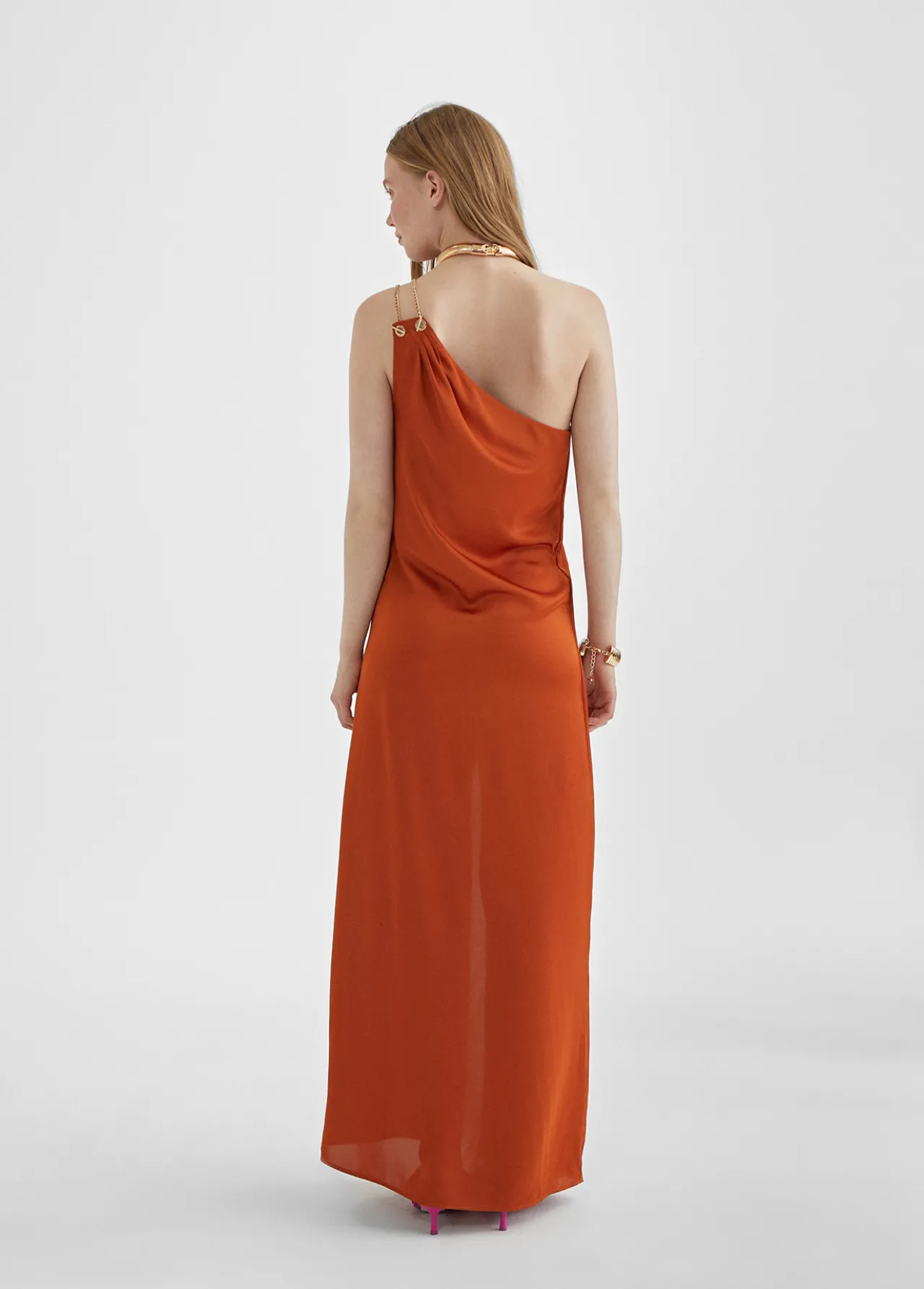 vestido_largo_asimtrico_5.webp Lola Casademunt Vestidos Y Faldas<Vestido largo asimétrico TOFFEE