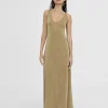 Lola Casademunt Vestidos Y Faldas<Vestido largo de punto NEGRO