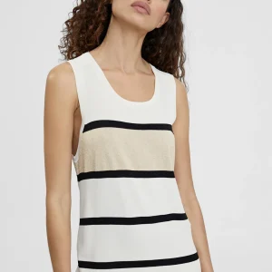 Lola Casademunt Vestidos Y Faldas<Vestido largo de punto NEGRO-CRUDO