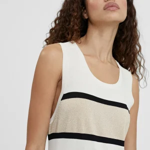 Lola Casademunt Vestidos Y Faldas<Vestido largo de punto NEGRO-CRUDO
