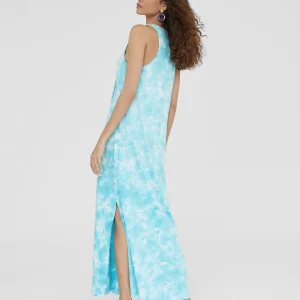 Lola Casademunt Baño<Vestido largo de tirantes ROSA