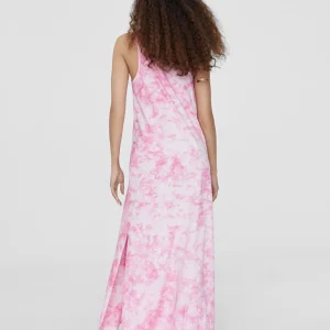 Lola Casademunt Baño<Vestido largo de tirantes ROSA