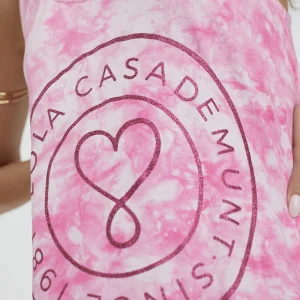Lola Casademunt Baño<Vestido largo de tirantes ROSA