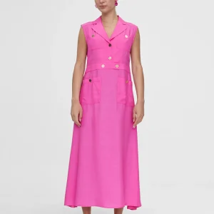 Lola Casademunt Vestidos Y Faldas<Vestido largo fluido FUCSIA
