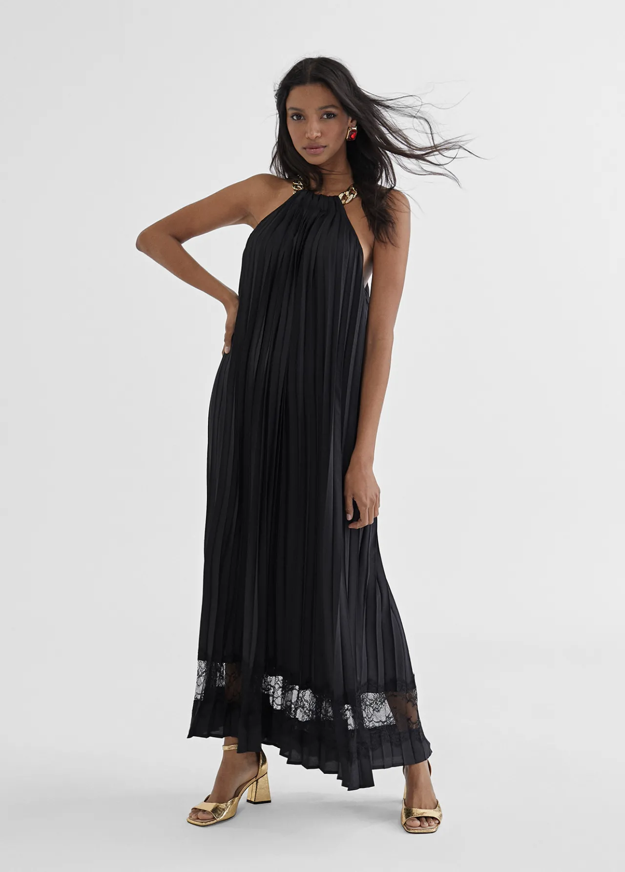 vestido_largo_halter_0-1.webp Lola Casademunt Vestidos Y Faldas<Vestido largo halter ROJO