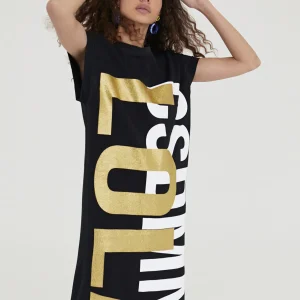 Lola Casademunt Camisetas Y Tops | Vestidos Y Faldas<Vestido largo Lola BLANCO-ROSA